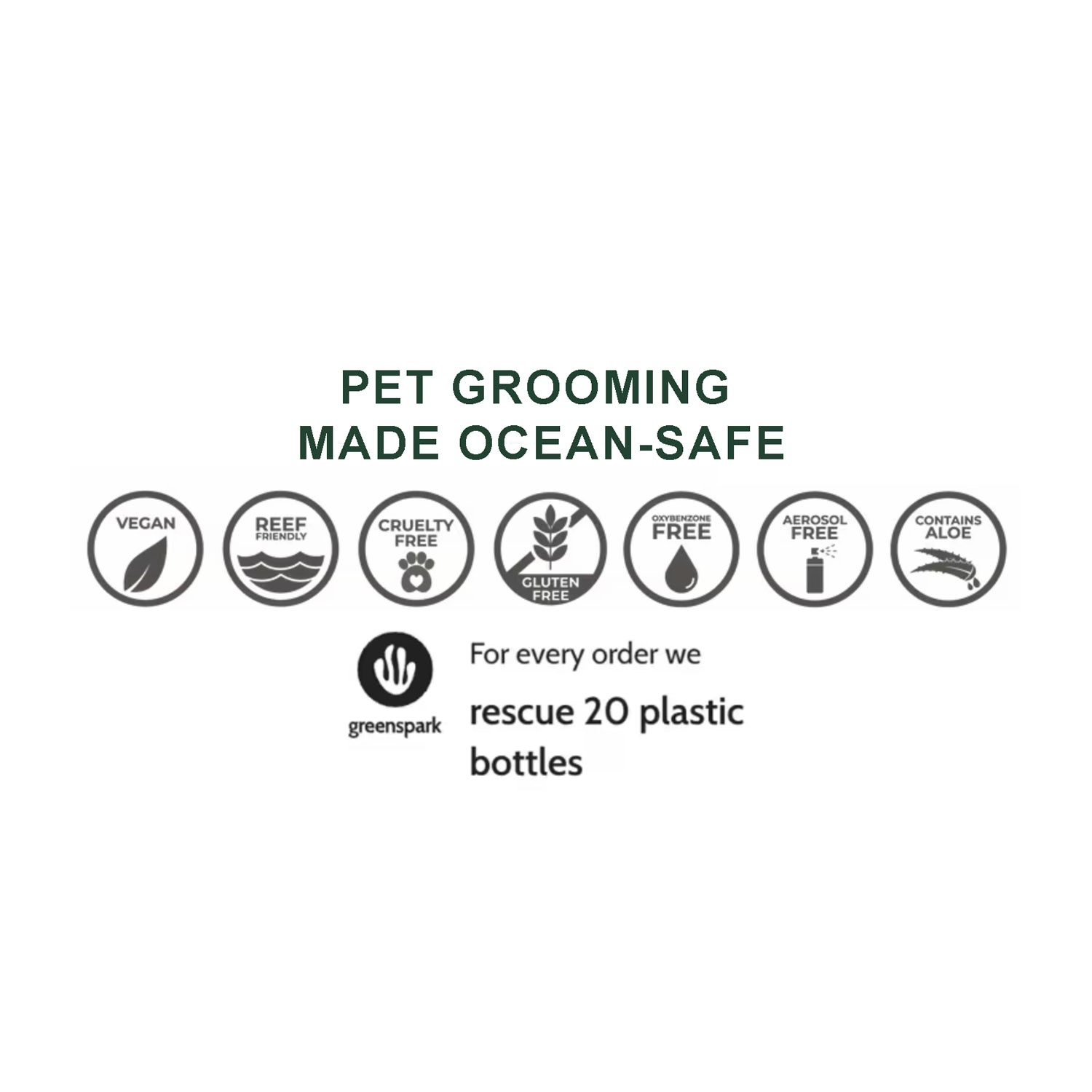 ocean-safe pet grooming botanical products